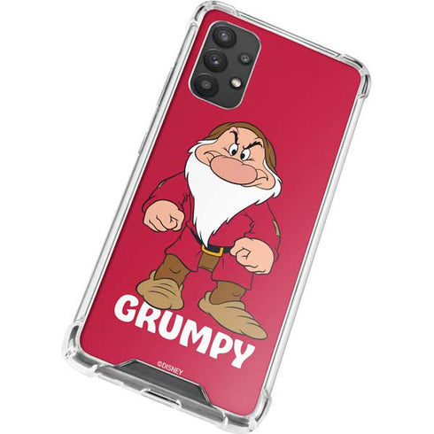 Disney Snow White Grumpy Dwarf Galaxy A32 5G Clear Case