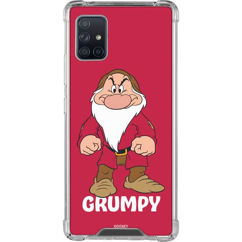 Disney Snow White Grumpy Dwarf Galaxy A51 5G Clear Case