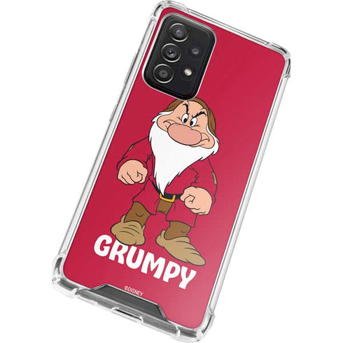 Disney Snow White Grumpy Dwarf Galaxy A72 5G Clear Case