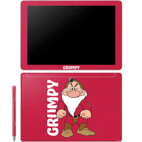 Disney Snow White Grumpy Dwarf Galaxy Book 12in Skin