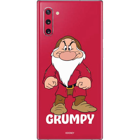 Disney Snow White Grumpy Dwarf Galaxy Note 10 Skin