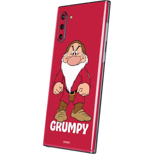 Disney Snow White Grumpy Dwarf Galaxy Note 10 Skin