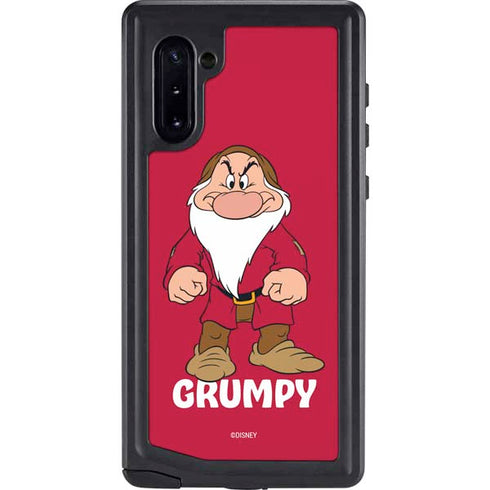 Disney Snow White Grumpy Dwarf Galaxy Note 10 Waterproof Case