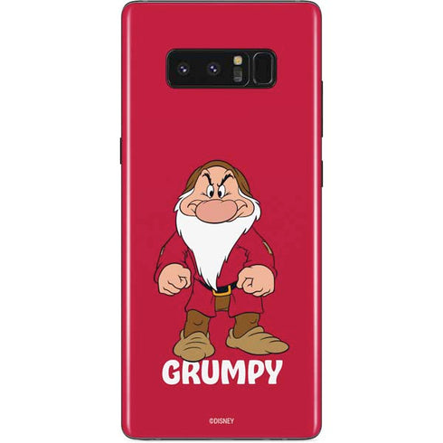 Disney Snow White Grumpy Dwarf Galaxy Note 8 Skin