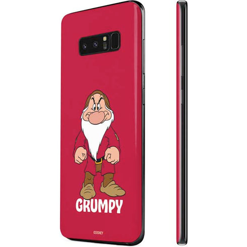 Disney Snow White Grumpy Dwarf Galaxy Note 8 Skin