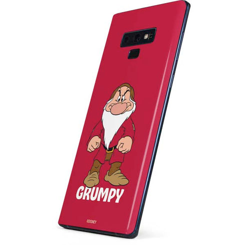 Disney Snow White Grumpy Dwarf Galaxy Note 9 Skin