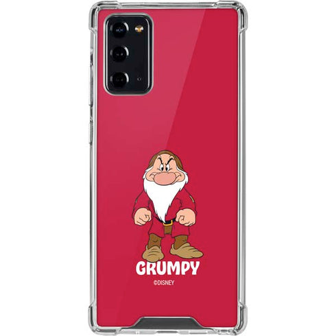 Disney Snow White Grumpy Dwarf Galaxy Note20 5G Clear Case