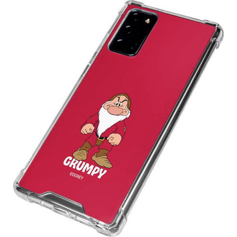 Disney Snow White Grumpy Dwarf Galaxy Note20 5G Clear Case