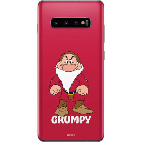 Disney Snow White Grumpy Dwarf Galaxy S10 Plus Skin