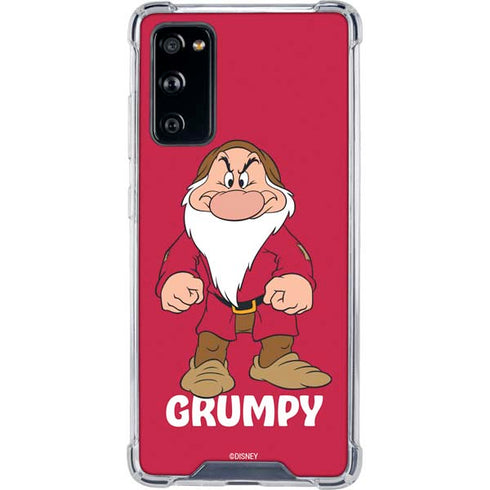 Disney Snow White Grumpy Dwarf Galaxy S20 FE Clear Case