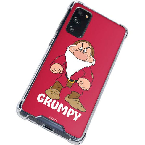 Disney Snow White Grumpy Dwarf Galaxy S20 FE Clear Case