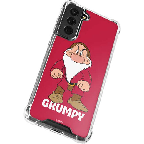 Disney Snow White Grumpy Dwarf Galaxy S21 FE Clear Case