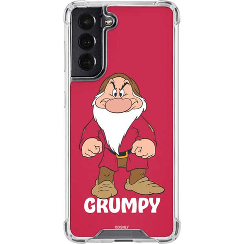 Disney Snow White Grumpy Dwarf Galaxy S22 Clear Case