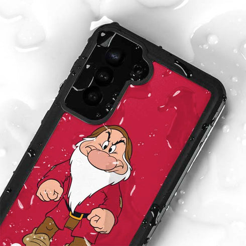 Disney Snow White Grumpy Dwarf Galaxy S23 Plus Waterproof Case