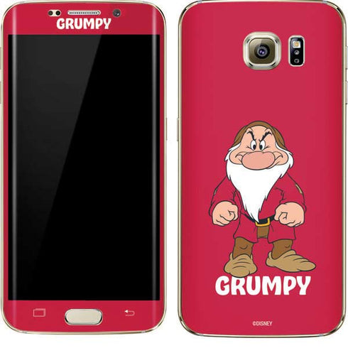 Disney Snow White Grumpy Dwarf Galaxy S7 Edge Skin