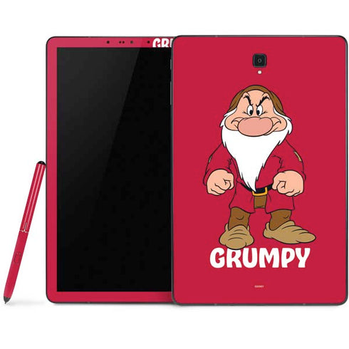 Disney Snow White Grumpy Dwarf Samsung Galaxy Tab Skin