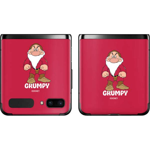 Disney Snow White Grumpy Dwarf Galaxy Z Flip Skin
