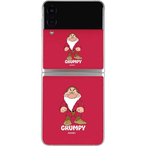 Disney Snow White Grumpy Dwarf Galaxy Z Flip3 5G Skin