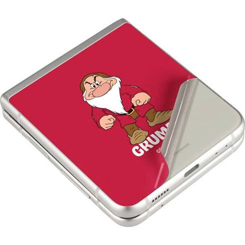 Disney Snow White Grumpy Dwarf Galaxy Z Flip3 5G Skin