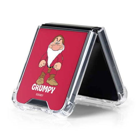 Disney Snow White Grumpy Dwarf Galaxy Z Flip5 5G Clear Case