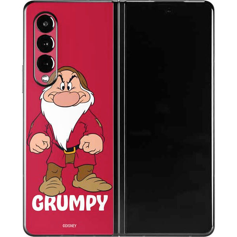 Disney Snow White Grumpy Dwarf Galaxy Z Fold3 5G Skin