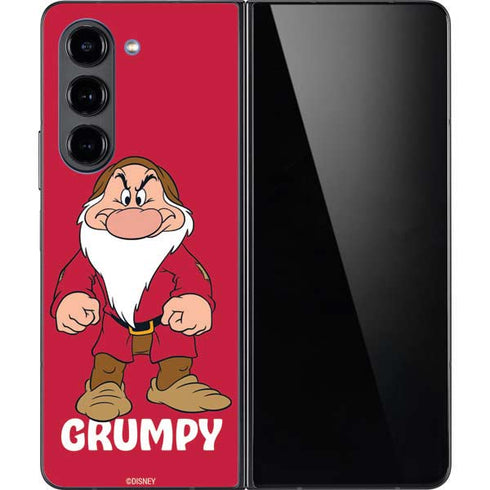 Disney Snow White Grumpy Dwarf Galaxy Z Fold5 5G Skin