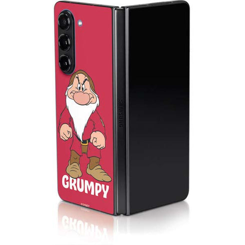 Disney Snow White Grumpy Dwarf Galaxy Z Fold5 5G Skin
