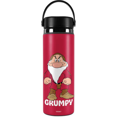 Disney Snow White Grumpy Dwarf Hydro Flask 20oz Wide Mouth Skin