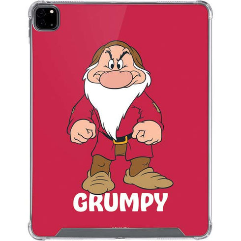 Disney Snow White Grumpy Dwarf iPad Pro 12.9in (2020) Clear Case