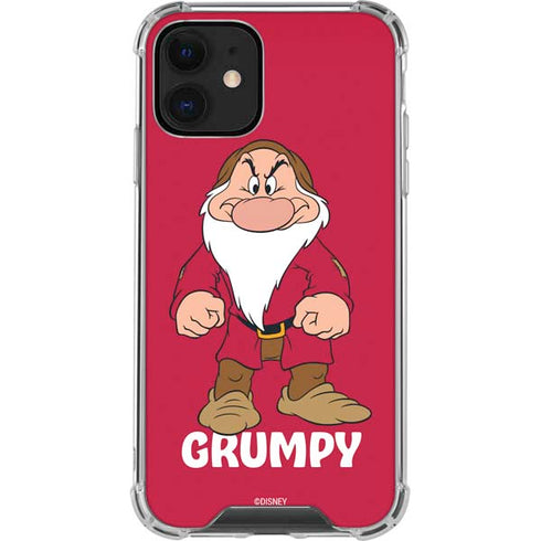 Disney Snow White Grumpy Dwarf iPhone 12 Clear Case