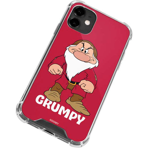 Disney Snow White Grumpy Dwarf iPhone 12 Clear Case