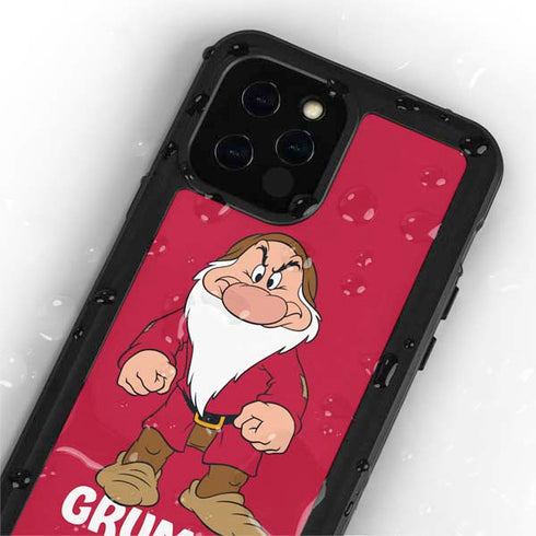 Disney Snow White Grumpy Dwarf iPhone 12 Pro Waterproof Case
