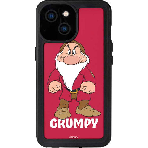 Disney Snow White Grumpy Dwarf iPhone 13 Mini Waterproof Case