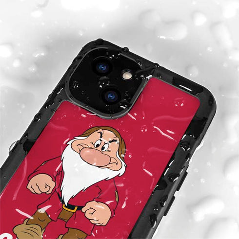 Disney Snow White Grumpy Dwarf iPhone 13 Mini Waterproof Case