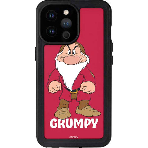 Disney Snow White Grumpy Dwarf iPhone 14 Pro Max Waterproof Case