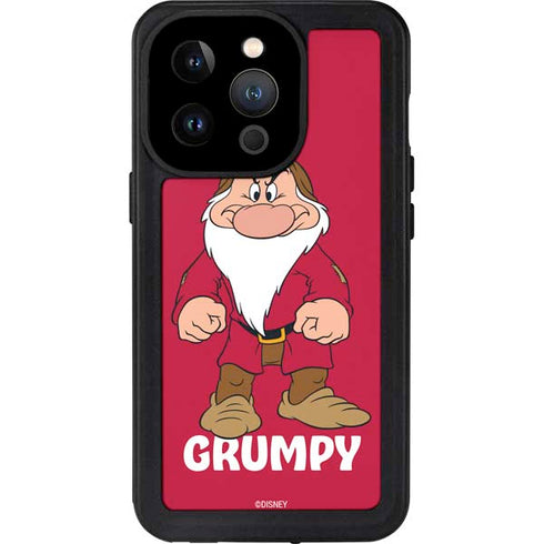 Disney Snow White Grumpy Dwarf iPhone 14 Pro Waterproof Case