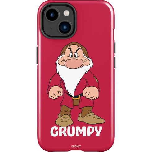 Disney Snow White Grumpy Dwarf iPhone 15 Impact Case