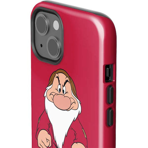 Disney Snow White Grumpy Dwarf iPhone 15 Impact Case
