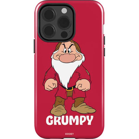 Disney Snow White Grumpy Dwarf iPhone 15 Pro Impact Case