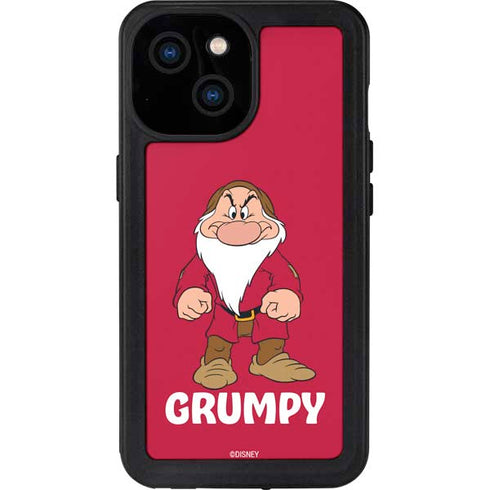 Disney Snow White Grumpy Dwarf iPhone 15 Waterproof Case