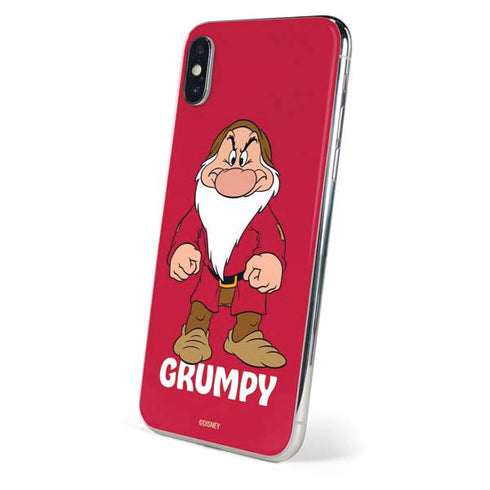 Disney Snow White Grumpy Dwarf iPhone X Skin