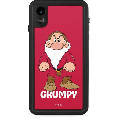 Disney Snow White Grumpy Dwarf iPhone XR Waterproof Case