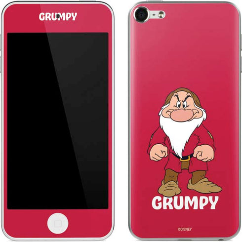 Disney Snow White Grumpy Dwarf Apple iPod Skin