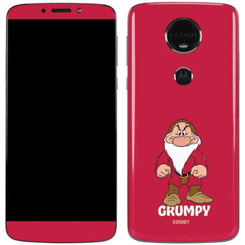 Disney Snow White Grumpy Dwarf Moto E5 Plus Skin