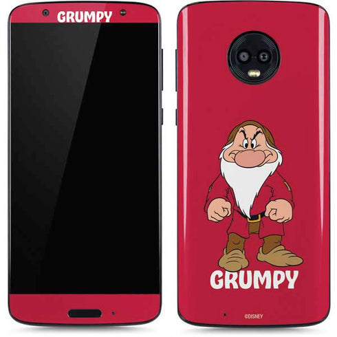 Disney Snow White Grumpy Dwarf Moto G6 Skin
