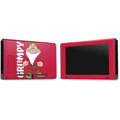 Disney Snow White Grumpy Dwarf Nintendo Switch Bundle Skin