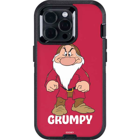 Disney Snow White Grumpy Dwarf Otterbox Defender iPhone Skin