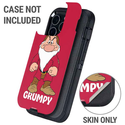 Disney Snow White Grumpy Dwarf Otterbox Defender iPhone Skin