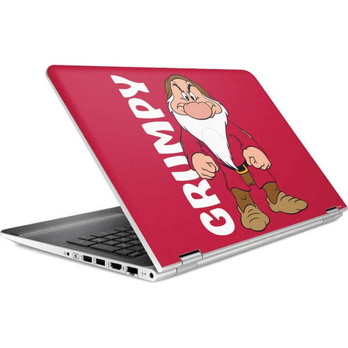 Disney Snow White Grumpy Dwarf HP Pavilion Skin