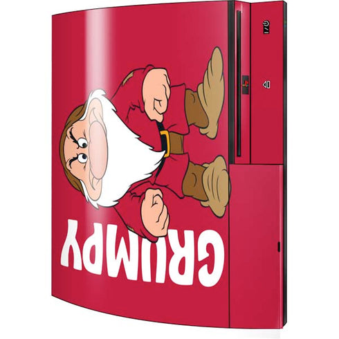 Disney Snow White Grumpy Dwarf Playstation 3 & PS3 Skin
